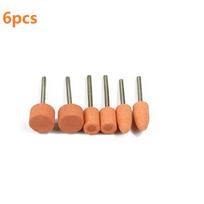 Power Tool-6Pcs ROTARY TOOL GRINDING STONE SET DIY Craft Drill Bits Metal Steel 9/10/15mm