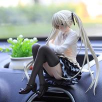Anime Figūrėlė Animacinis filmas Yosuga No Sora Kasugano Sora Figūrėlė Kompiuterio važiuoklės Dekoras Automobilio Papuošalai Žaislai