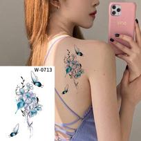 Vandeniui atsparus laikinasis tatuiruotės lipdukas Vasarą Naujas tatuiruotės lipdukas Animacinis tatuiruotės tatuiruotės riešo pėdos ranka vyrams, moterims Nauja 85X150mm