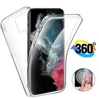 360 viso kūno apsauginis dėklas, skirtas Samsung Galaxy A17 A07 A37 A57 S26 S25 S23 S24 A26 A36 A56 A15 A25 A35 A55 A16 A14 A34 A54 Dvigubas skaidrus dangtelis Samsung A21S gryna