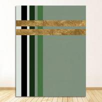Sienų dailė Monstera plakatų spaudiniai aukso citata Drobė Menas Tapyba Sieninė Paveikslėlis Namų dekoras Tropiniai palmės lapai Žalieji augalai 21cm×30cm NoFrame