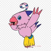 Digimon Biyomon Biyomon Gomamon Lyginimo lipdukai Šilumos perdavimo spausdinimo vinilo pleistrai drabužiams Pasidaryk pats aplikacijos Skalbiami pleistrai gray