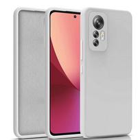 Pilnai apsaugantis skystas silikoninis odos dėklas Minkštas telefono dangtelis skirtas Xiaomi 13 Lite 13T Pro POCO C65 Redmi 12 12C 13C Note 12S 12 Pro+ 4G 5G XiaoMi 14 balta