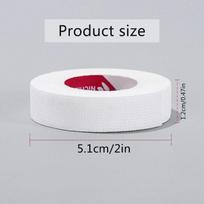 1,25 cm*9 m 2/3/1 rulonai Japoniška izoliacinė juosta blakstienų priauginimui Be pūkelių po akimis Kvėpuojanti neaustinė juosta, popierinis blakstienų pleistras 1pcs balta