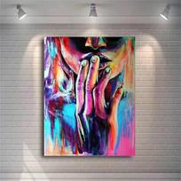 Abstrakti moteris nuoga seksuali kūno meno drobės tapyba ir spaudas sekso plakatai sienų meno paveikslai modernus miegamojo namų dekoras be rėmo 21x30cm No Framed