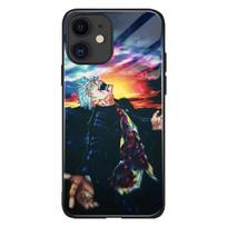 Jujutsu Kaisen Gojo Satoru Geto Anime Blizgus Stiklinis Telefono Dėklas iPhone SE 6s 7 8 Plus X Xr Xs 11 12 13 Mini Pro Max Samsung Other Phone Model&Glossy Glass Case
