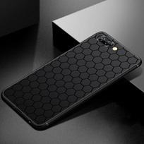 Anglies pluošto rašto telefono dėklas, skirtas Huawei Honor 7A 8A 9X 20 Pro 8 10X Lite 7S 8C 8S 8X 9A 9C 10i 20i 30i 20E 20S juodas dangtelis Honor 7A (5.45 inch)