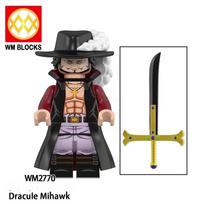 WM6190 Statymo blokai Anime mini veiksmo figūrėlės Lavinantys vaikų žaislai Kalėdų dovanoms