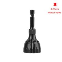 5-25mm 3-20mm Universalus sriegio užapvalinimo įrankis volframo plieno ašmenys nusklembimo rinkinys varžtų apipjaustymo pašalinimo įrankis šešiakampis kamštis S 3-20mm