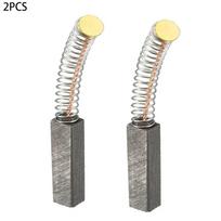 Privalomi 20 mm x 6 mm x 5 mm angliniai šepetėliai elektriniams varikliams (Pakuotėje 2 vnt)