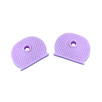 Spalvingas silikoninis raktų dangtelis, kelių spalvų One Size šviesiai violetinė spalva