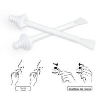 Vienkartinė daugiafunkcinė vaško lazdelė nosies plaukams šalinti Single Spiral 2-in-1 Nose Hair Stick white