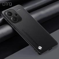 Dėklas Redmi Note 13 Pro Plus, atsparus smūgiams galinis dangtelis, dėklas Xiaomi Redmi Note 13 Pro, prabangus odinis dėklas Redmi Note 13 Note 13 Pro Plus 5G juoda