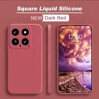 Xiaomi 14 dėklas Originalus skysto silikono pilnos apsaugos minkštas dangtelis Xiaomi Mi 14 Mi14 Pro Mi 14Pro Xiaomi14 telefono dėklai Xiaomi 12