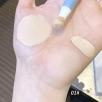 Facial Concealer Liquid Cover Dark Circles Freckles Acne Long Lasting Foundation Makeup Rotating Sponge Tip Applicator