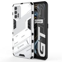 Dėklas Realme GT 5G Realme GT 2 3 GT Neo 2 3 GT Master Apsauginis Dėklas Smūgiams Atsparus Silikoninis Šarvuotas PC Apsauginis Telefono Bamperis Realme GT 5G Realme GT 5G balta