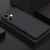 Liquid Silicone Shockproof Matte Case For iPhone 16E 16 Pro Max 15 Plus 14 Pro 13 12 11 Pure Color Slim Soft Anti-Fall Phone Cover iPhone 16E juoda