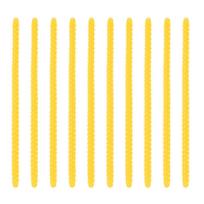 10 Pieces Hair Perm Rods Silicone Fireworks Bars Hairdressing Styling Curling Perm Rod Salon Tool for Hair Styling E