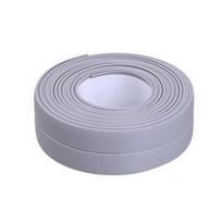 1m PVC Sandarinimo Juosta Vonios Kambariui, Voniai, Tualetui, Glaistymo Juosta, Lipni, Vandeniui Atspari, Apsauganti nuo Pelėsio Juosta Virtuvės Kriauklei, Sienų Kampams pilka