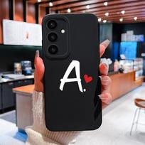 Samsung S25 S24 S23 S22 S21 Plus Ultra S24FE S21FE S25Edge telefono dėklas Mada Paprastumas Raidės Skystas Silikonas Smūgiams Atsparus Korpusas Samsung Capa Samsung S25 5G