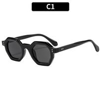 Women's sunglasses, fashion polygonal men's and women's sunglasses, casual sunglasses