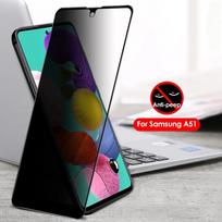 Privatumo ekrano apsauginės plėvelės, skirtos Samsung A53 A52 A72 A51 A71 A32 A21 A70. Anti-spy plėvelė, skirta Samsung S21 S21 juoda