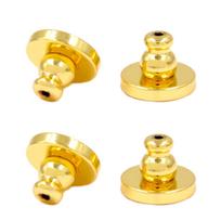 4Pcs Supportive Earring Backs Convenient Earring Backings Easy Wear Ear Nut Jewelry Making Accessories for Women Girls auksas