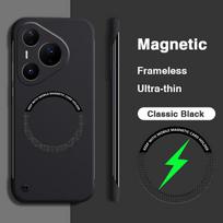 Ultra Thin Frameless Magnetic Case for HUAWEI Pura 80 Pro Plus Magsafe Hard Wireless Charging Cover for Pura 80 Ultra Huawei Pura 80 Pro juoda