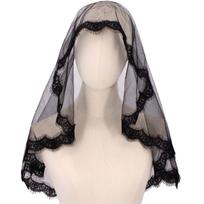 Punk Black Veil for Halloween Bride Cosplay Costume Veil for Theme Parties Bridal Veil Day of Death Costume Headwear juoda