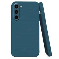 For Samsung M55 Case Cover Samsung Galaxy M55 5G Capas New Phone Back Liquid Silicone TPU Soft Fundas Samsung M55 M 55 For Samsung M55 mėlyna