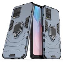 Dėklas Vivo Y33S Dėklas Vivo Y33S Galinis telefono buferis Atsparus smūgiams Pilnas kietas šarvas Magnetinis laikiklis Dangtelis Vivo Y33S Fundas For Vivo Y33S