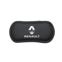 1 vnt. odinė automobilio pagalvėlė, automobilio kelių apsauga, elastinga atminties putų kojų atrama Renault Dacia Reynolds serijai Koleos Kadjar Captur Renault juoda