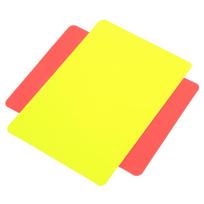 Football Red And Yellow Cards Record Soccer Games Referee Tool Equipment