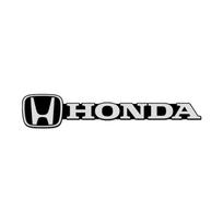 3D Automobilio Stiliaus Lipdukas Aliuminio Emblema Interjero Garsiakalbio Garso Ženklelis Honda Fit Mugen Insight Type S R VTEC Modulo Vezel SiPilot Fit XRV CRV HRV Dio balta
