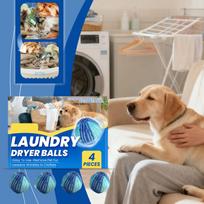Laundry Pet Hair Removal Balls For Cleaning Animal Hair And Clothes. Convenient And Portable Cleaning Balls For Home Use. One Size mėlyna