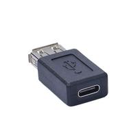 OTG USB 2.0 moteriškas į Type C moterišką adapterio jungiklis 5V/3A greitas įkrovimas ir 480Mbps perdavimo greitis spausdintuvams Juodas 1