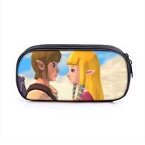 Legend of Zelda Kingdom Tears Animacinis pieštukinė Dėklas Patvari ir pralaidi orui poliesterio medžiaga Two People