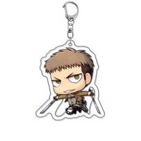 Attack On Titan Wings Of Liberty Keychain Featuring Eren Levi Hange Mikasa And Armin. 1