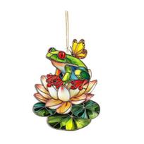 2D Acrylic Animal Suncatcher Decoration Indoor Outdoor Garden Yard Window Wall Hanging Stained Glass Hanging Ornament D