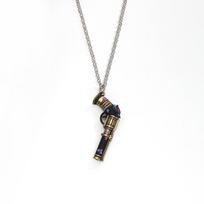 Valorant Arcane Jinx Marksman Necklace & Mini Justice Keychain Set