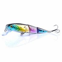 Žvejybos masalas Daugiajungis Žvejybinis Minnow masalas Lydekai 10,5cm/14g Dirbtinis Kietas masalas color-8 white