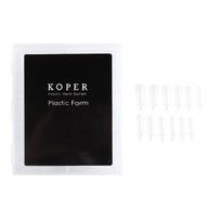 Nail Dual Forms for Polygel,Extension Gel Nail Molds Square/Coffin/Oval/Stiletto Shaped Clear Acrylic Nail Tips