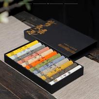 12 rūšių natūralių smilkalų dėžutėje Santalmedžio Osmantų smilkalų lazdelės Namų kvapas Aromato Palaiminimo Ceremonija Maldos Budai Smilkalai 12 tubes per box