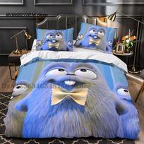 New New Popular Grizzy And The Lemmings Bedding Set Single Twin Full Queen King Size Bed Set Aldult Kid Bedroom Duvetcover Set 3 EU Single(135*200cm)3pcs