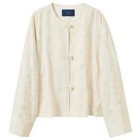 Sancai New Chinese Style Jacquard Cardigan XL