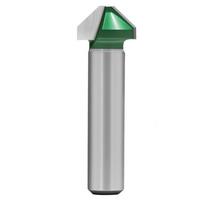 Profesionalus 90 laipsnių V formos frezos antgalis Aliuminio plastiko plokštės griovelio pjoviklis Sienų pjoviklis 1/4 colio/6MM/8mm