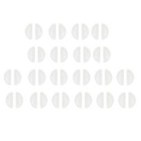 20Pair/set Transparent Glasses Nose Pads D Shape Stick on Spectacles Nose Pads Soft Nose Holder juoda