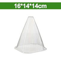 Augalų apsauginis dangalas Sodo reikmenys Daigų apsauga Patalpų augalų priedai Sodininkystės reikmenys Žiemos daržovių šaltis 16CM-3pcs