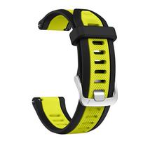 20 mm greitai atsegamas silikoninis dirželis, skirtas Garmin Forerunner 165 Muzikinei apyrankei Garmin Vivoactive 3 5 Venu SQ 2 apyrankių laikrodžių apyrankėms 20MM