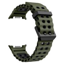 Silikoninė jūrinė juosta Samsung Galaxy Watch 8 Classic 46mm Sportinė juosta Samsung Watch 8 44mm 40mm Apyrankės Laikrodžio apyrankės For Galaxy Watch8